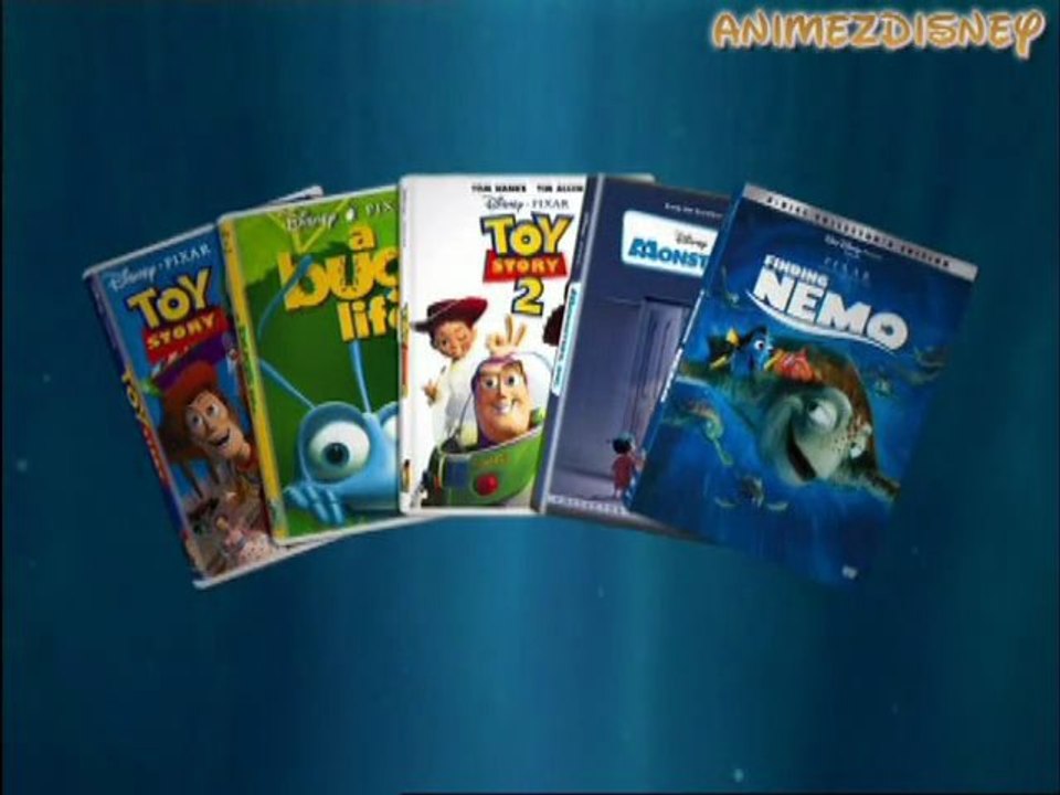 Bande annonce dvd Pixar