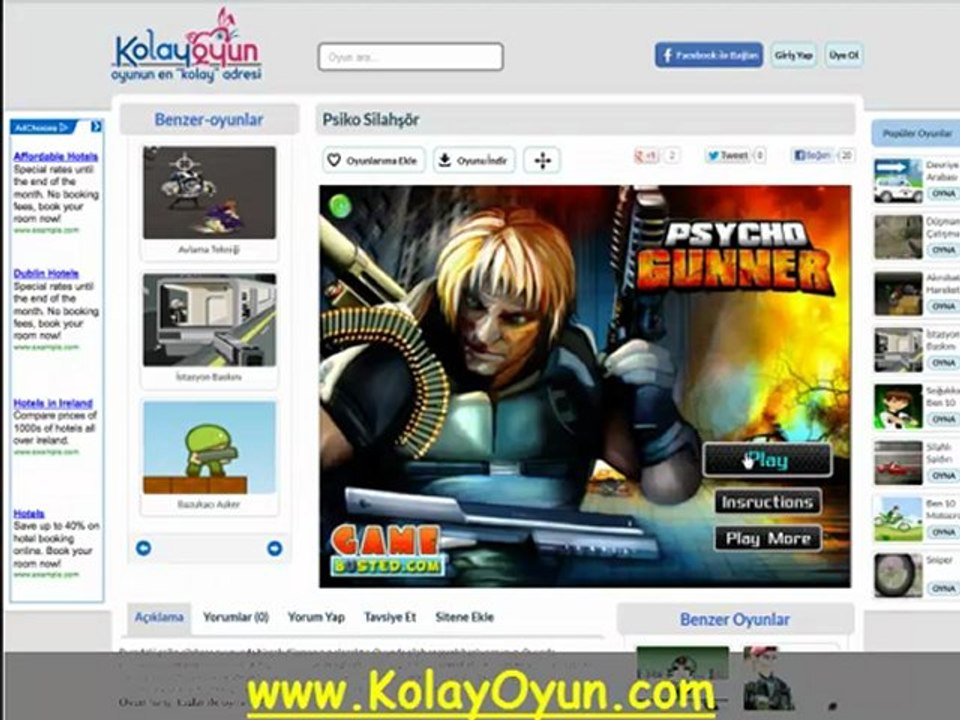 Silah Oyunları-KolayOyun.com