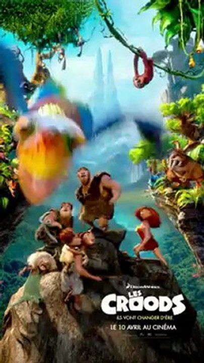 Les Croods - Affiche animée