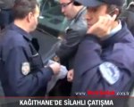 İstanbul'un göbeğinde çatışma: 4 yaralı