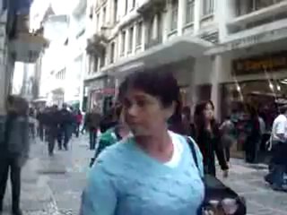 Mehran Muslimim Sao Paulo Downtown of walking down the street
