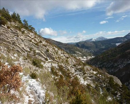 Saint Moirans entre course et marche nordique Diois (26 Drôme)