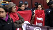 Mort d'un opposant tunisien : manifestation devant l'ambassade de Tunisie à Paris - 06/02