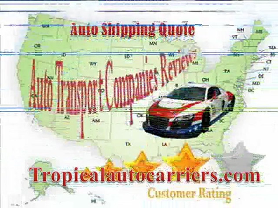 Type of Vehicle Being Shipped