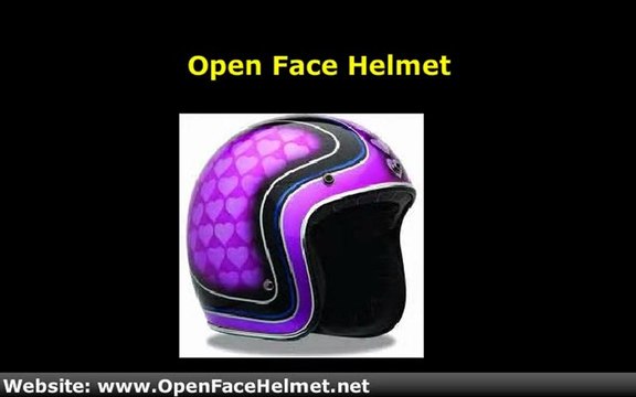 Open Face Helmets