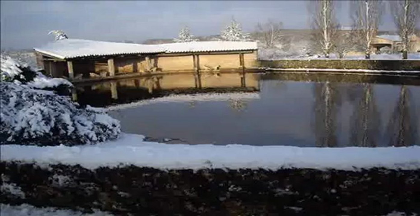 neige sur Limogne janv 2013