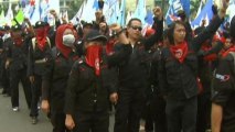 Indonesian workers protest over minimum wage delays