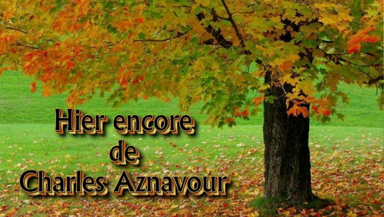 Hier encore par Jean-Loup