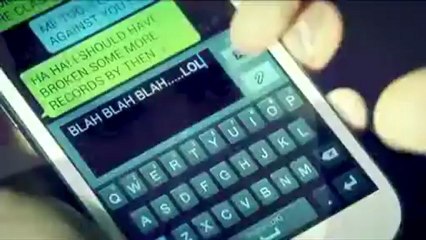 Cuando Messi y Ronaldo intercambian SMS