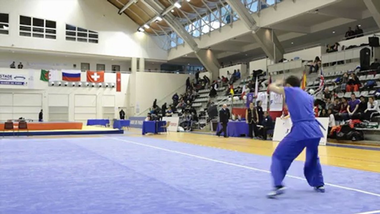 Open de France de Wushu Sportif 2012 / Sami ben Mahmoud (CH) - nanquan masculin seniors