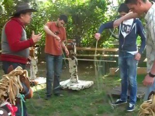 ANIMATION WESTERN:  LES JEUX DU LASSO avec JUMPER & JENNY