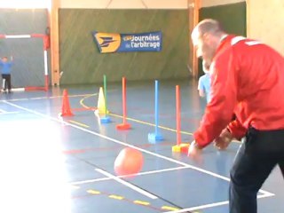 l'école de hand au portes ouvertes le 12/11/2011