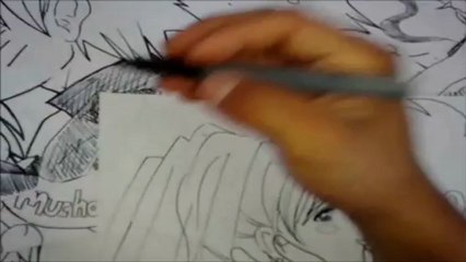 ONE PIECE DRAW (LUFFY Y NAMI SE BESAN)1#BOCETO