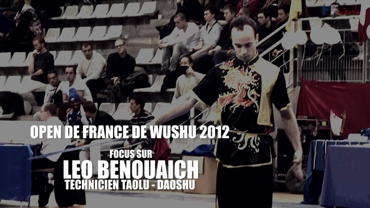 Open de France de Wushu Sportif 2012 - Focus sur Léo Benonuaich, technicien taolu