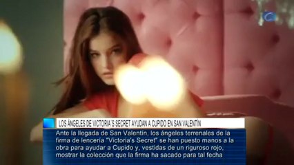 Los ángeles de Victoria´s Secret ayudan a Cupido en San Valentín