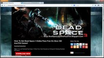 How to Get Dead Space 3 Online Pass Free on Xbox 360 And PS3