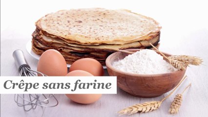 La pâte à crêpes sans farine - HD