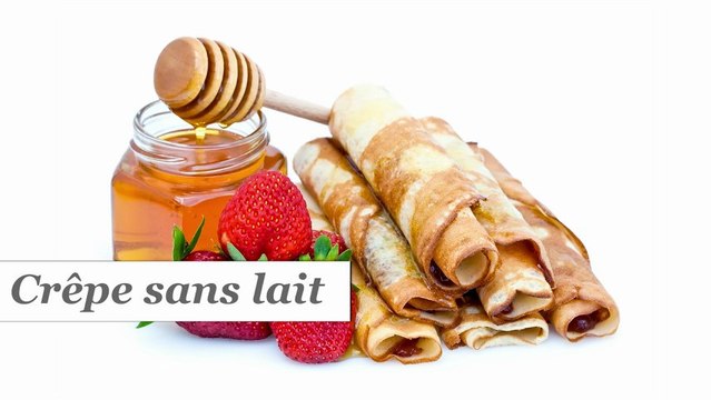 La pâte à crêpes sans lait - HD