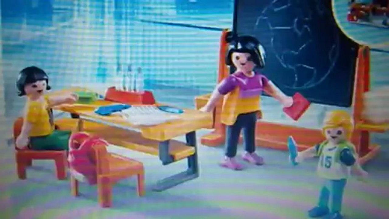Valise verte Playmobil - Au Pays des Enfants