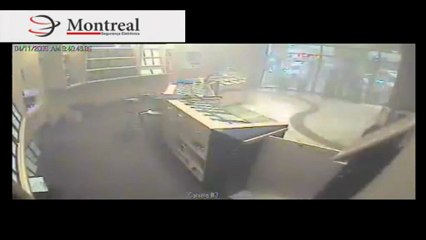 Neblina de Seguranca demonstração intrusao em loja