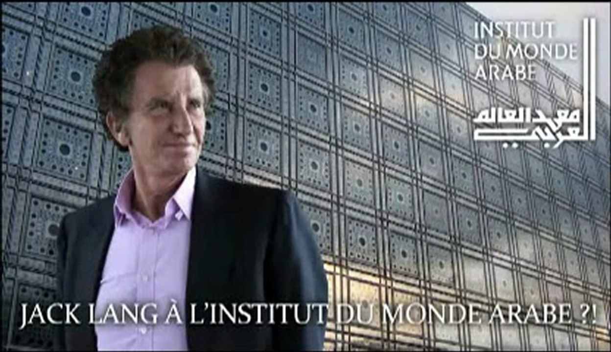 Jack Lang à l’Institut du monde arabe - Soral Janvier 2013