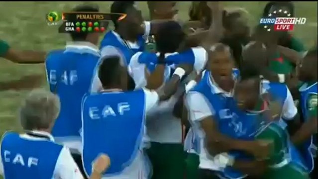 #CAN2013 Definición por penales BurkinaFaso entre Ghana