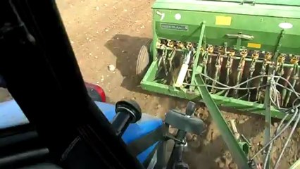 ücret köyünde yulaf ekimi