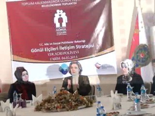 EFE VALİ EŞİ HANIMEFENDİNİN  GÖNÜL ELÇİLERİ PROGRAMINDA