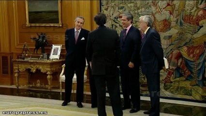 El Rey recibe a Europa Press en La Zarzuela