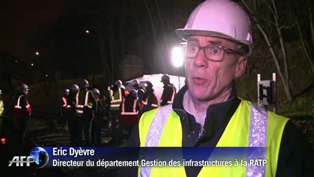 La nuit, la course contre la montre pour entretenir le RER A