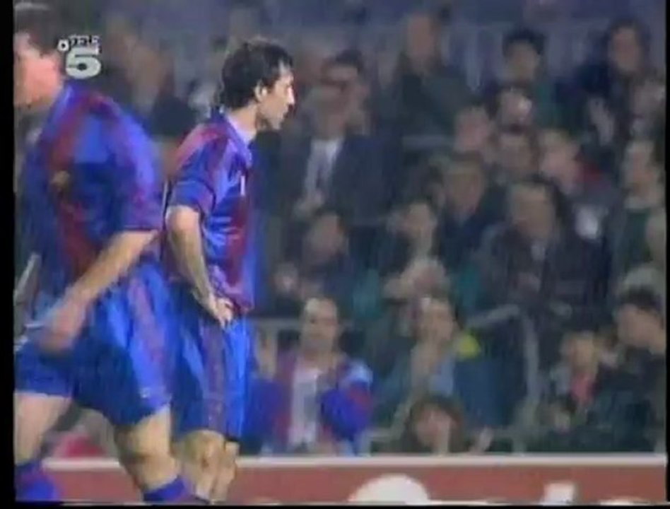 ЛЧ 1991-1992 обзор матча  Барселона - Динамо К