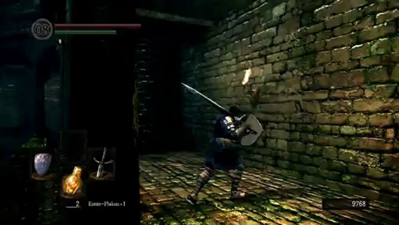 Let's Play Dark Souls [BLIND] (German) Part 54 - der Kristallhändler