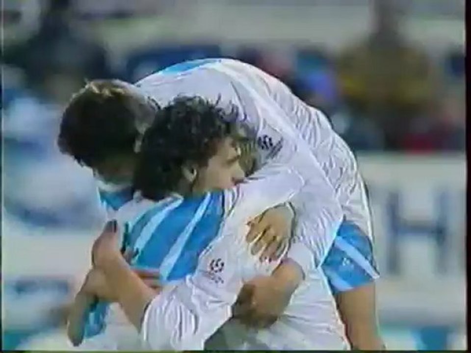 ЛЧ 1992-1993 обзор матча  Марсель-Брюгге