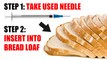 Mother Finds A Bloody Heroin Needle Inside Loaf Of Bread