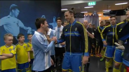 Amical - L'Argentine trop forte pour la Suède