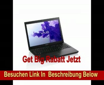 Sony Vaio S1511Q9EB 39,4 cm (15,5 Zoll) Notebook (Intel Core i3 2350M 2,3GHz, 4GB RAM, 500GB HDD, Intel HD 3000, DVD, Win 7 Pro), schwarz