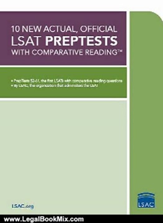 Legal Book Review: 10 New Actual, Official LSAT PrepTests (Lsat Series) by Law School Admission Council