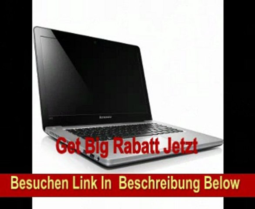 Lenovo IdeaPad U410 35,6 cm (14 Zoll) Notebook (Intel Core i5 3317U 1,7GHz, 6GB RAM, 750GB HDD, 32GB SSD, NVIDIA 610M, Win 7 HP) grau