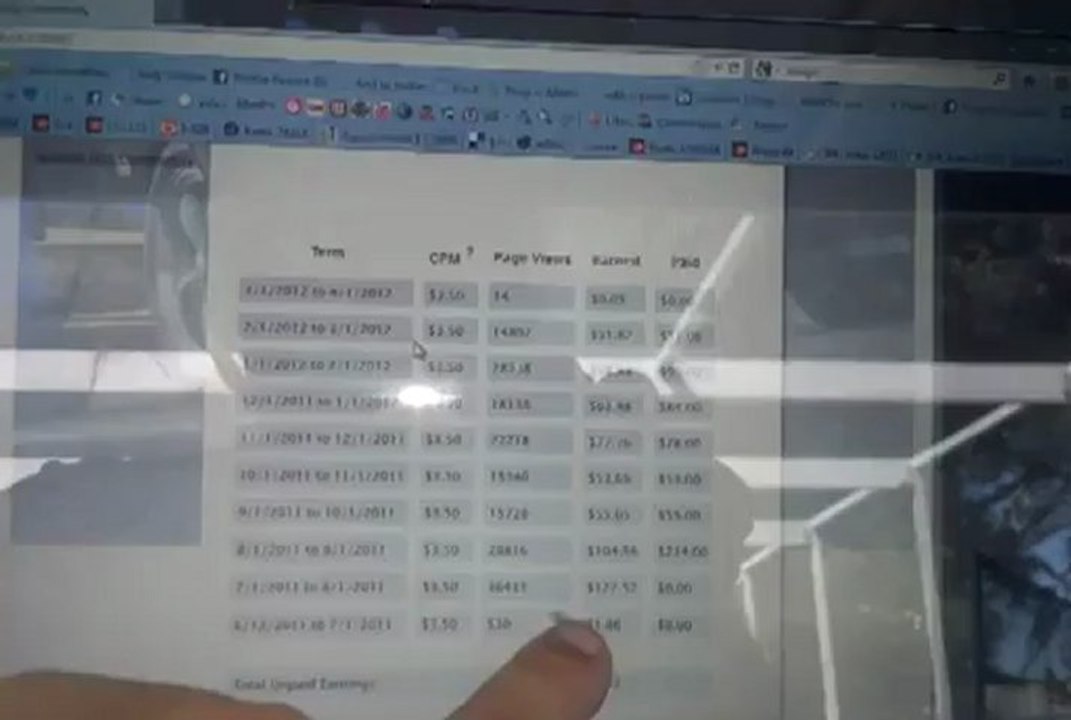 Blog Frog Community Earnings Screenshot