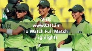 Live {{IND Vs PAK}} ICC Women's World Cup India Vs Pakistan Full Match Highlights Feb 7, 2013