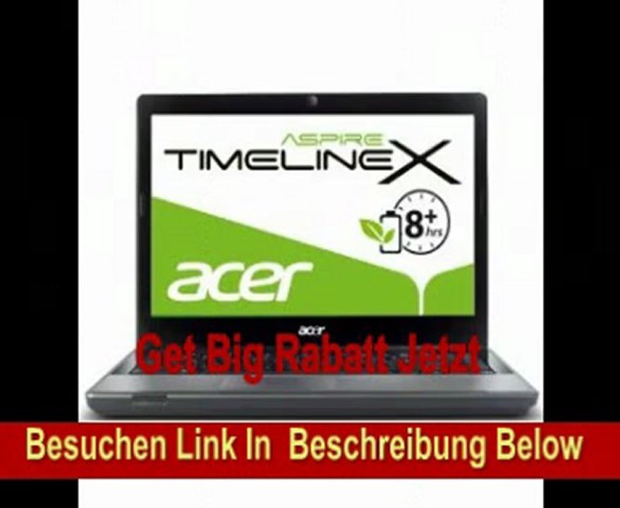 Acer Aspire TimelineX 4820TG-644G16Mnks Il Diavolo 35,6 cm (14 Zoll) Notebook (Intel Core i7 640M, 2,8GHz, 4 GB RAM, 160GB SSD, ATI HD 5650, DVD, Win7 HP) schwarz