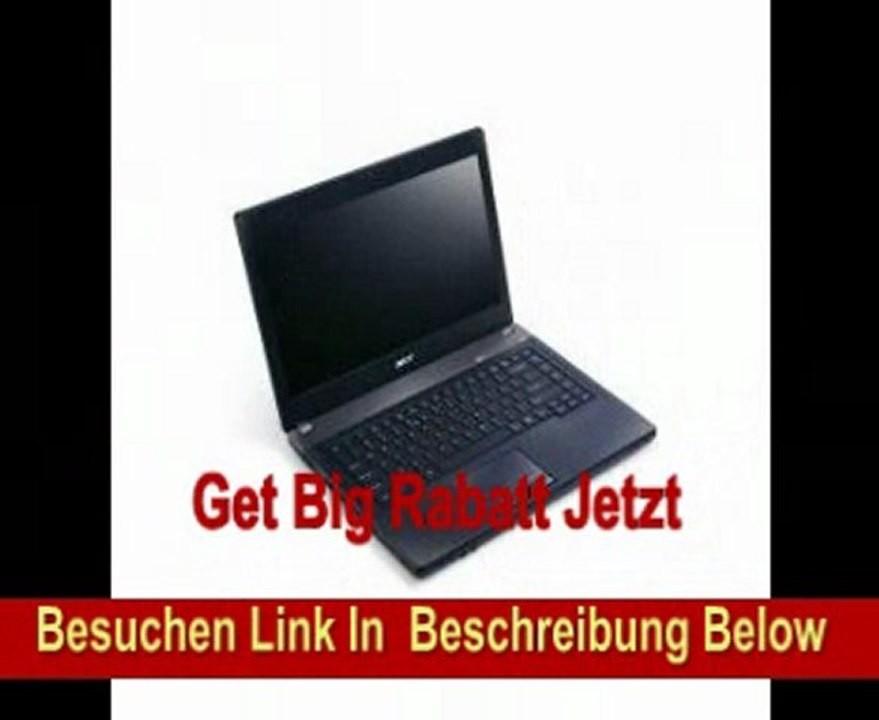 Acer TravelMate 6495T-2524G50Mikk 35,5 cm (14 Zoll) Notebook (Intel Core i5-2520M, 2,5GHz, 4GB RAM, 500GB HDD, Win 7 Pro)