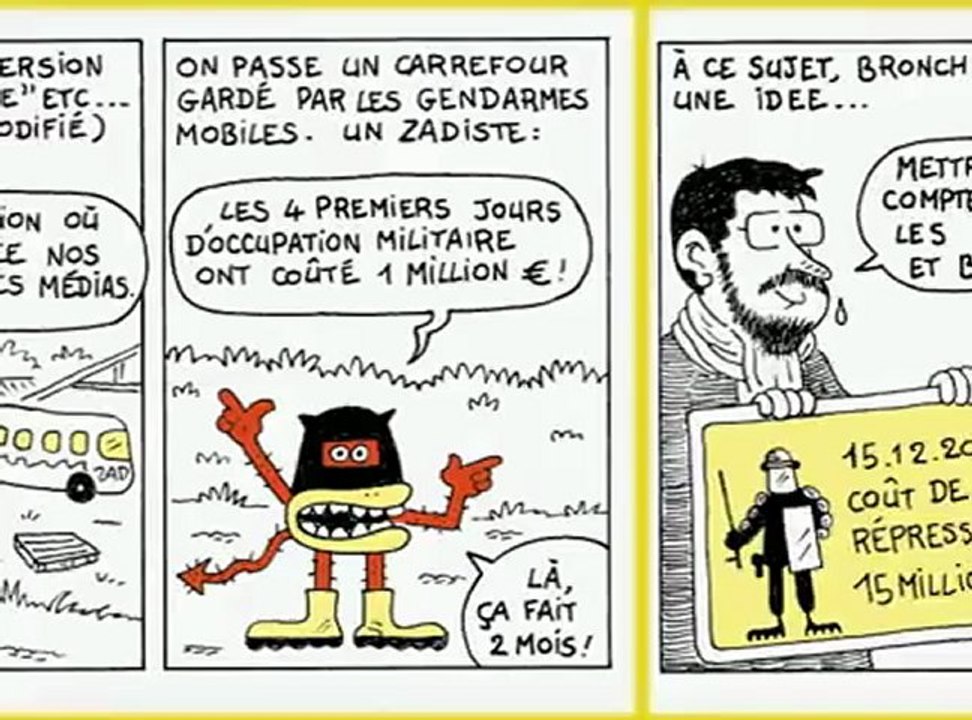 NDDL : Reportage dessiné sur la ZAD et les Zadistes