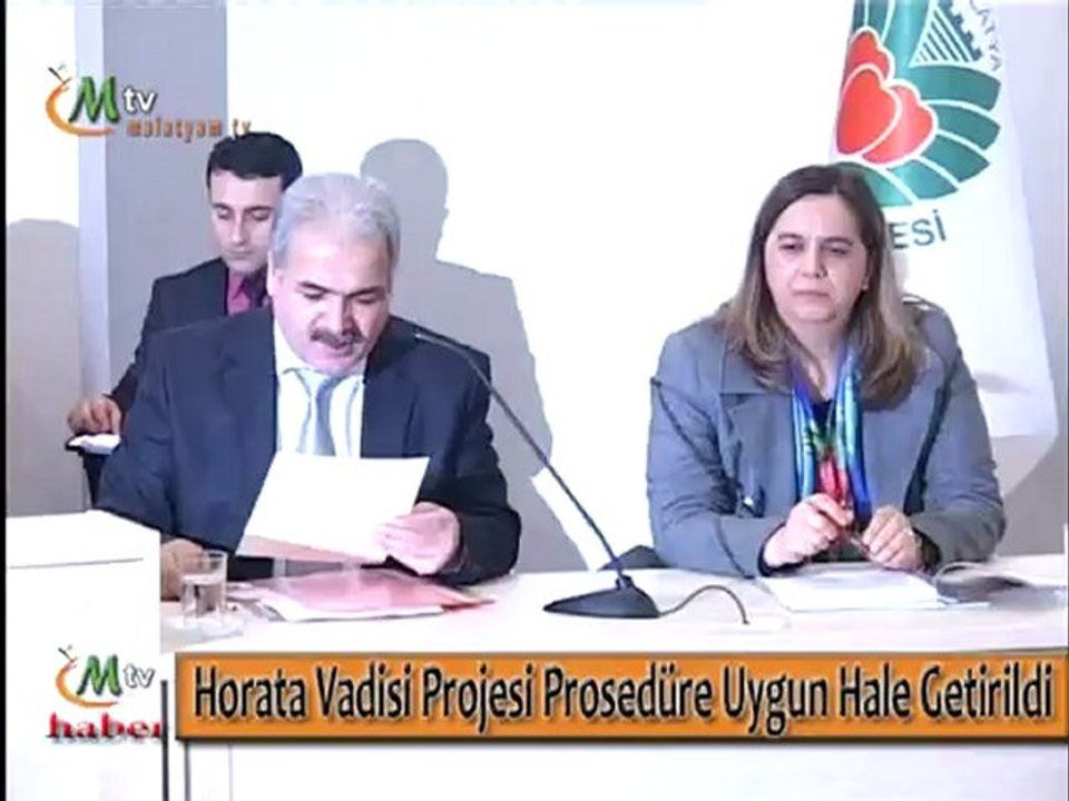 Horata Vadisi Projesi Prosedüre Uygun Hale Getirildi