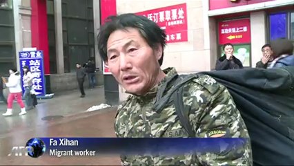 Millions head home for China annual migration