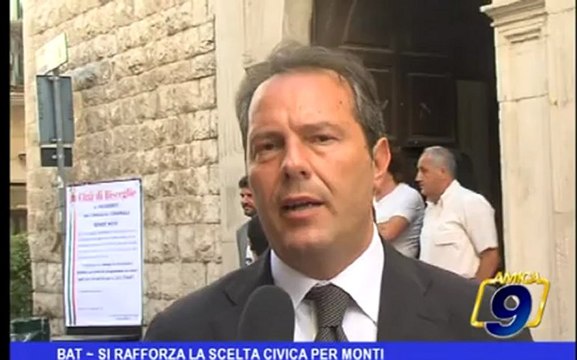 BAT | Si rafforza la scelta civica per Monti