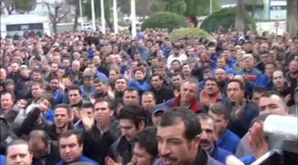 Ali Engin'den BMC işçilerine destek ziyareti