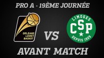 Avant-Match - J19 - Réception de Limoges