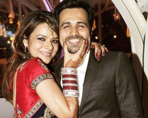 Emraan Hashmi having a Blast at Udita's Wedding Reception