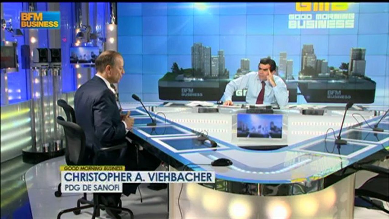 Christopher A. Viehbacher, PDG de Sanofi - 7 février - BFM : Good Morning Business